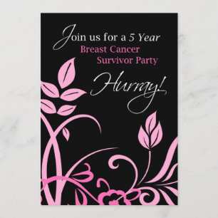 5 anos de Convite de festas de Sobrevivência do Câ