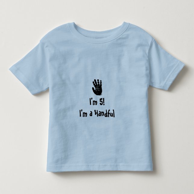 5 anos de t-shirt (Frente)