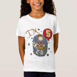 5 Cowgirl Camisetas e presentes de aniversário