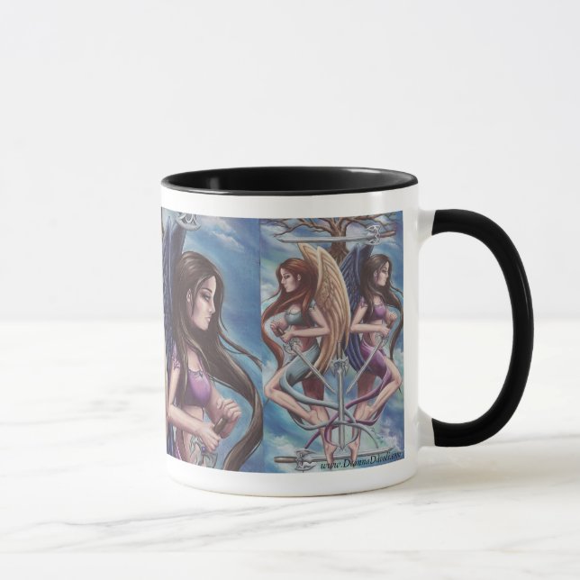 5 da caneca de Tarot da caneca 78 das espadas (Direita)