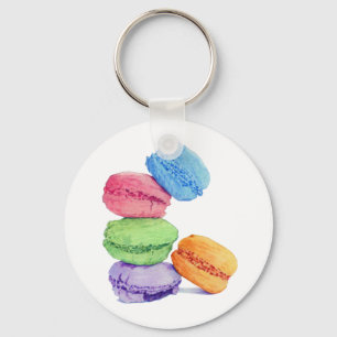 5 Macarons Chaveiro
