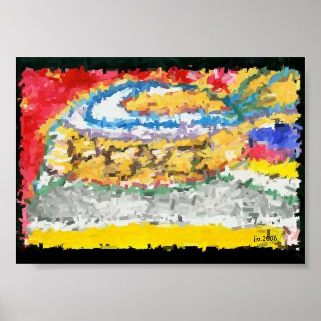 5"x7" = Poster PEACE criada 2006 (Frente)