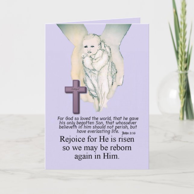 5 x 7 Cartão de Saudação (Frente)