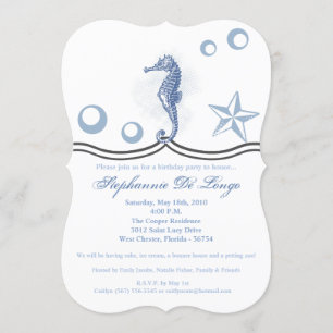 5 x 7 Convite de aniversário