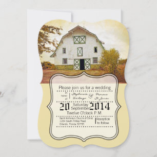 5 x 7 Convite de Casamento Russo do País do Barã