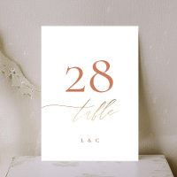 5 x 7 Terracotta Elegant Dourado Núm.