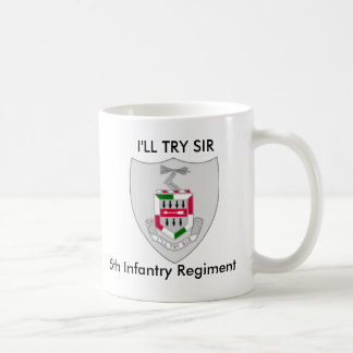 5o Caneca do regimento de infantaria
