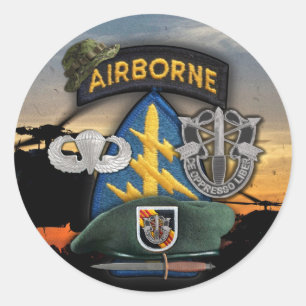 5o Etiqueta do nam do lrrp das boinas verdes de