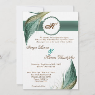 5x7 Convite Para Casamento De Aves De Pássaro De 