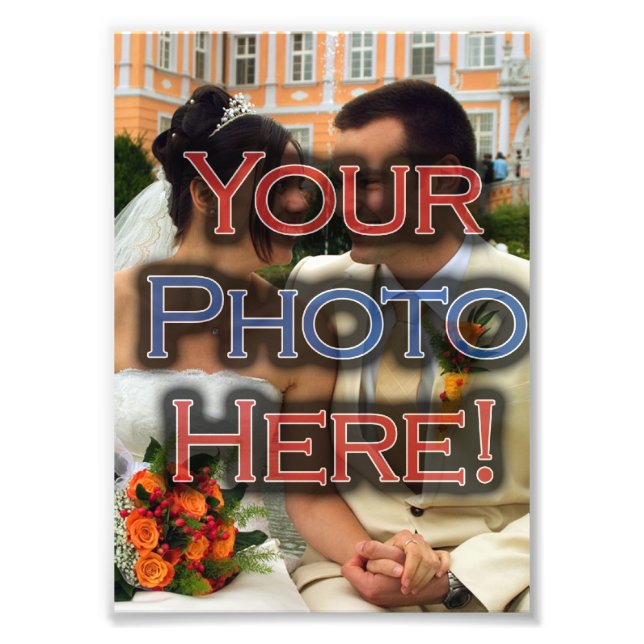 5x7 Fotografia Impressão Alargamento (Frente)