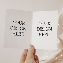 5X7" Impressão do Programa de Casamento ou Igreja