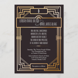 5x7 Tema de convite para casamento