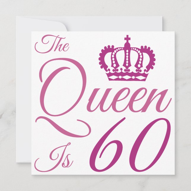 60ª Rainha do Aniversário (Frente)