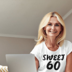 60º ANIVERSÁRIO, 60 T-SHIRTS DOCE PARA ELA