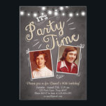 60º Aniversário Convite Vintage Sessenta Aniversár<br><div class="desc">INA Uma maneira perfeita de convidar seus convidados para esta festa de aniversário especial!</div>