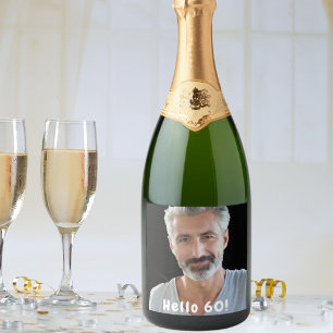 60º aniversário, foto personalizada saudação 6