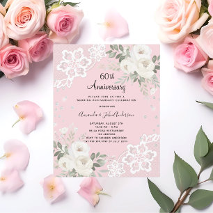60º convite para o aniversário de casamento
