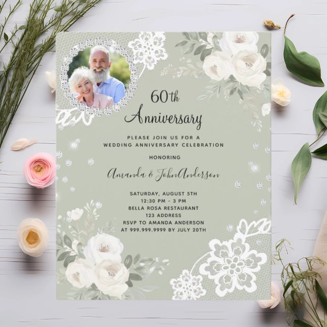 60º convite para o casamento (Criador carregado)