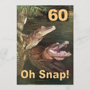 60º Convites de aniversário engraçados