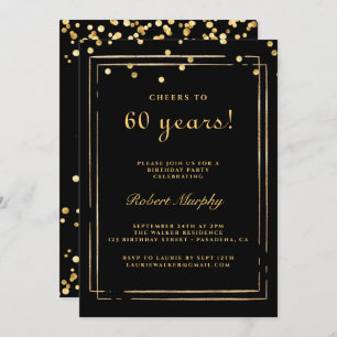 60.º Convite De Aniversário, Saúde A 60 Anos