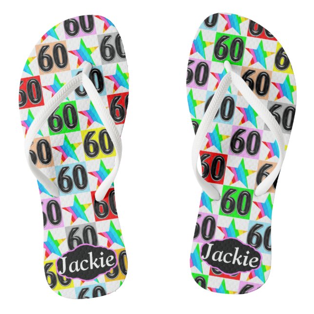60 CHINELOS DE ESTRELAS PERSONALIZADAS FABULOSAS (Pé da cama)