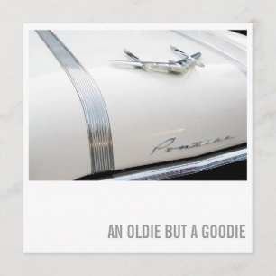 60.o Convite à Aniversário - Carro Oldie Goodie