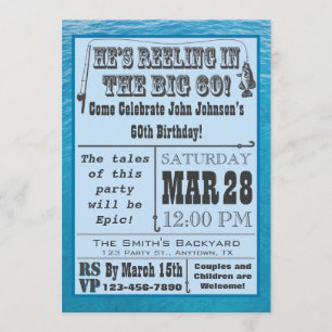 60.o Convite de Aniversário à Pesca com Água
