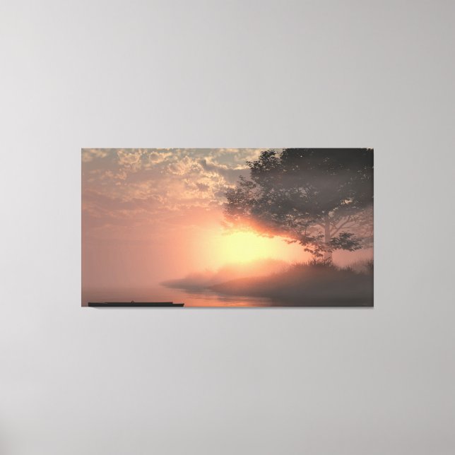 60" x 40" Canvas Art with "Misty" image (Frente)