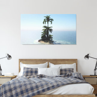 60" x 40" Canvas Art with "Stranded" image