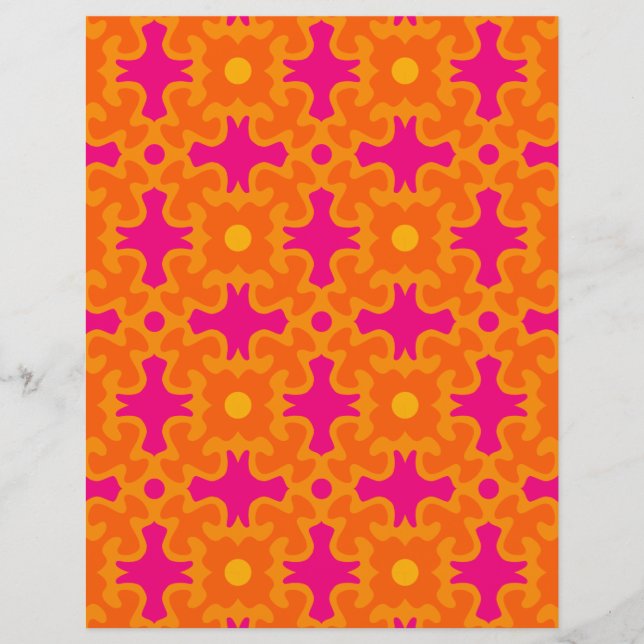 60s 70s retro mod paper print (Frente)