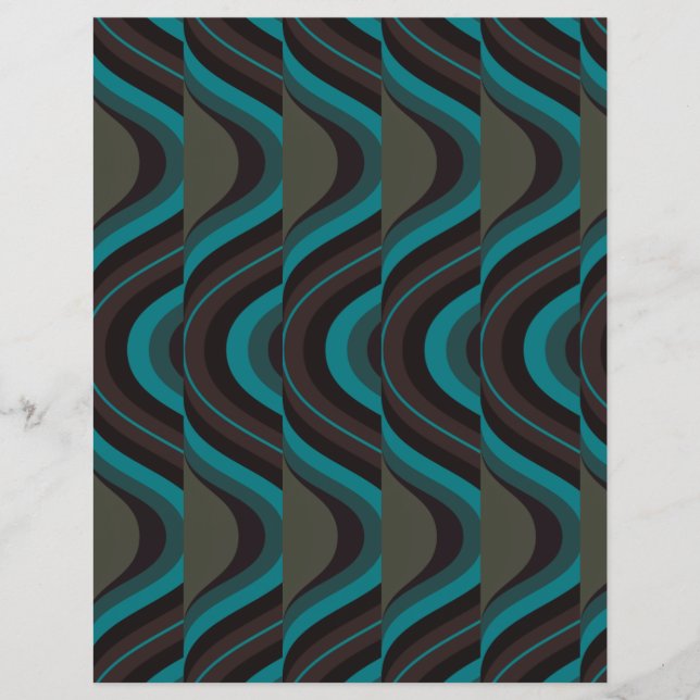 60s 70s retro mod paper print (Frente)