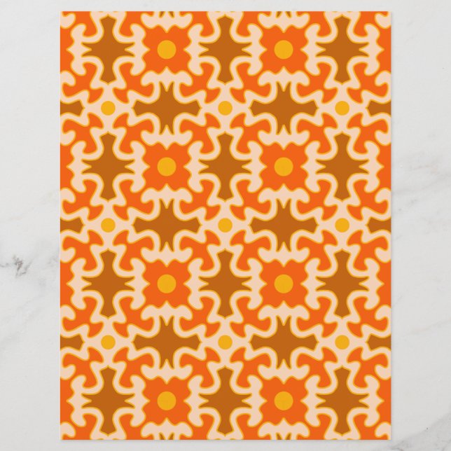 60s 70s retro mod paper print (Frente)