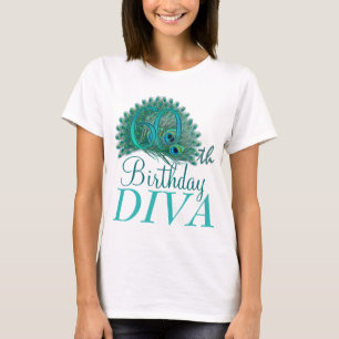 60th Camisas da diva do aniversário