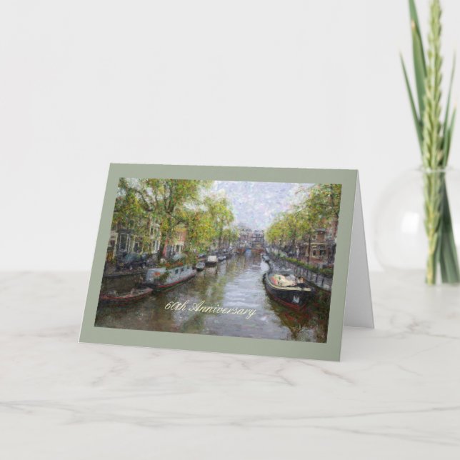 60th Cartão do aniversário (Frente)