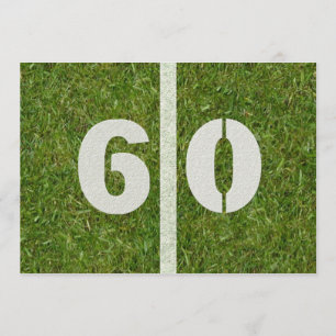 60th Festa de aniversário da jarda! Convite