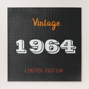 62º Aniversário Quebra-cabeça - Vintage 1964 Limit
