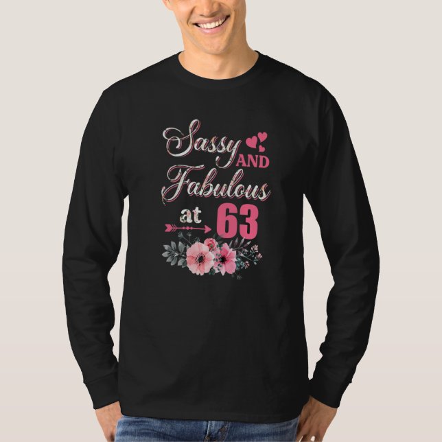 63 Clássica Sassy E Camisa Fabulosa Flora 63° aniv (Frente)
