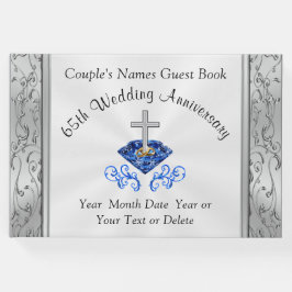 65.º Livro de Convidados do Aniversário do Casamen