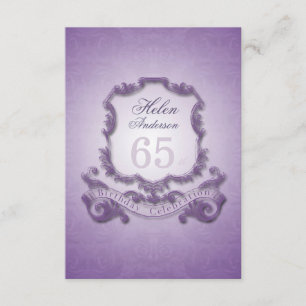 65.o Convite de Frame de Vintagem para Celebração 