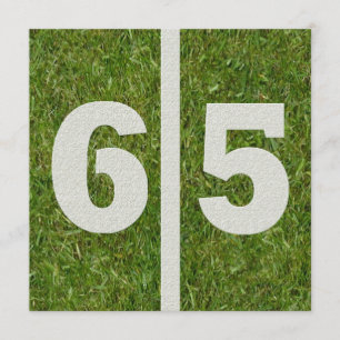 65th Convite do aniversário da jarda