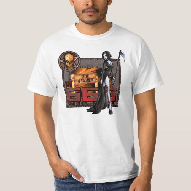 666 - T-shirt do valor (Frente)