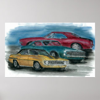 67, 68, 69 impressão CAMAROS