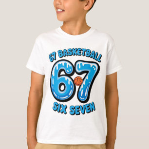 67 Basquete Six Seven Sports Camiseta Meme