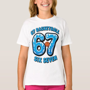 67 Basquete Six Seven Sports Camiseta Meme