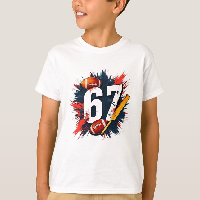  67 Bold Urban T-Shirt (Frente)