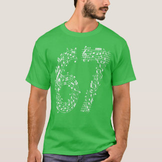 67 Camisa Meme Música Si Seven Musiceacher Garota
