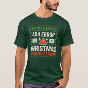 67 Erro Anti Suéter de Natal Não Encontrado Xmas