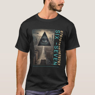 67 Meme Camiseta Gíria Urbana Distópica Gen Z