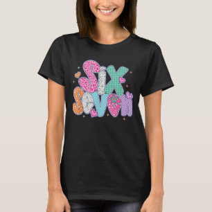 67 Meme seis Camiseta Sete 6 7 Engraçado Mulheres