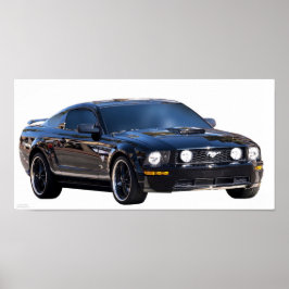 "69 BOSS 429 MUSTANG COFFEE POSTER